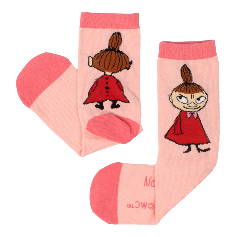 Little Mys Butt ladies socks in pink and red