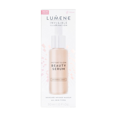 Lumene Invisible Illumination Instant Glow Beauty Serum - Light 1 oz