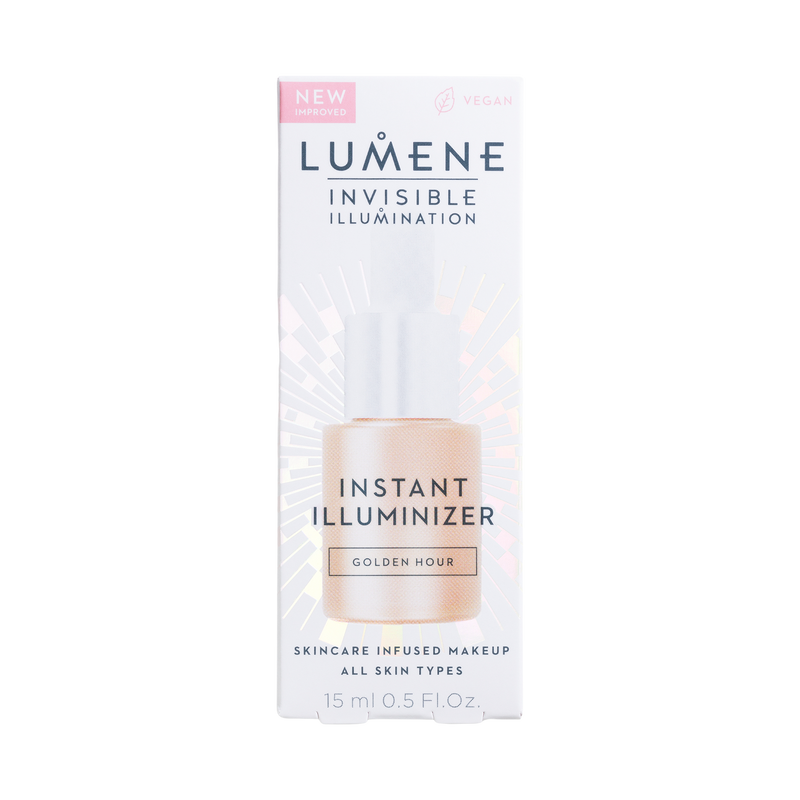 Lumene Invisible Illumination Instant Illuminizer - Golden Hour recycable packaging