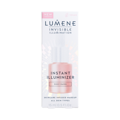 Lumene Invisible Illumination Instant Illuminizer - Rosy Dawn recycable packaging