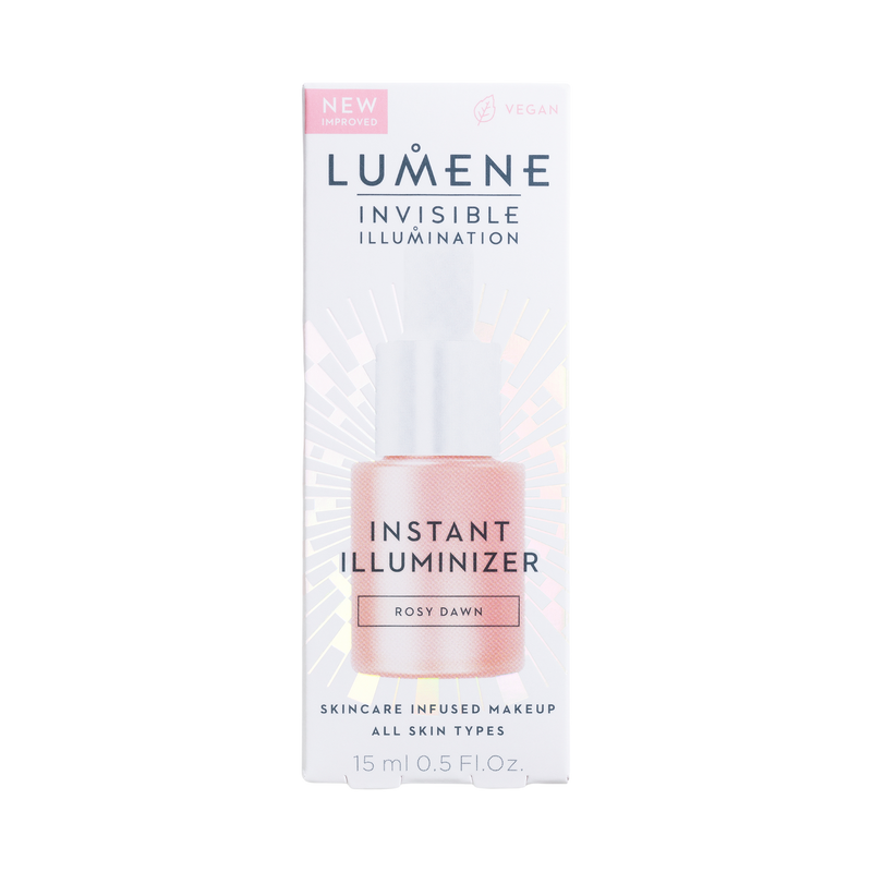 Lumene Invisible Illumination Instant Illuminizer - Rosy Dawn recycable packaging
