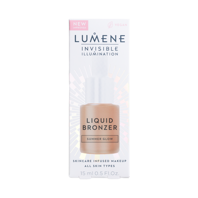 Lumene Invisible Illumination Liquid Bronzer - Summer Glow recycable packaging
