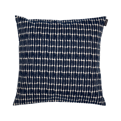 Marimekko Alku Cushion Cover dark blue linen