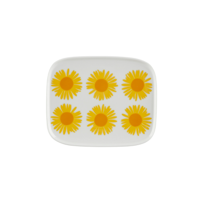 Marimekko Auringonkukka Small Rectangular Plate