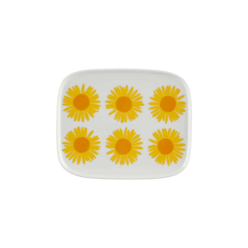 Marimekko Auringonkukka Small Rectangular Plate
