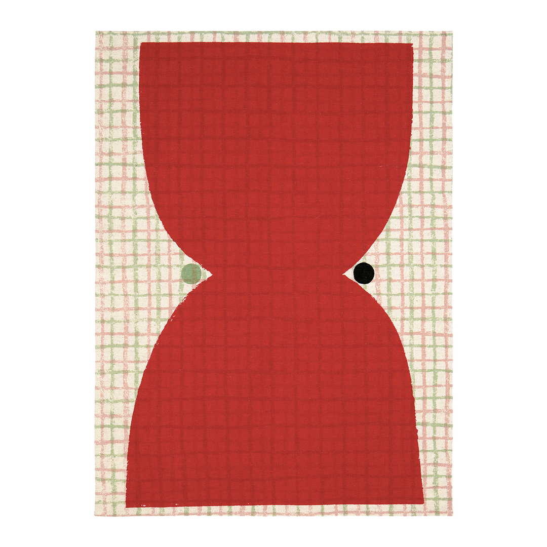 【美品】マリメッコ Kalendi & Losange キッチンタオルセット Marimekko Kalendi & Losange Kitchen Towels (Set of 2