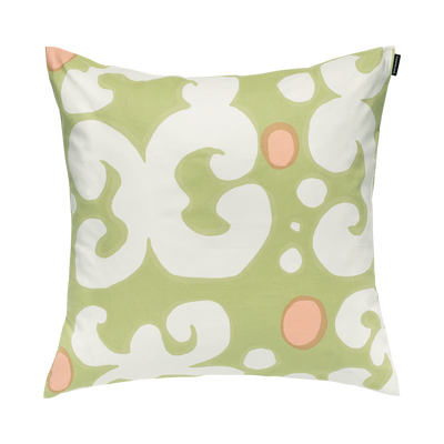 Marimekko Keidas Cushion Cover, pear/off-white/powder