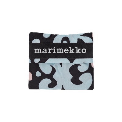 Marimekko pouch with abstract pattern on a white background