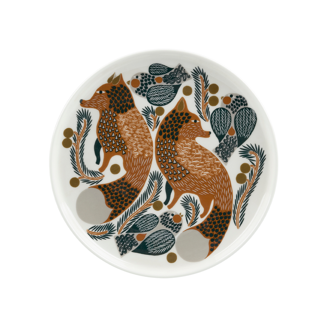 Marimekko Ketunmarja Salad Plate – Touch of Finland Marimekko Ketunmarja Salad Plate – Touch of Finland