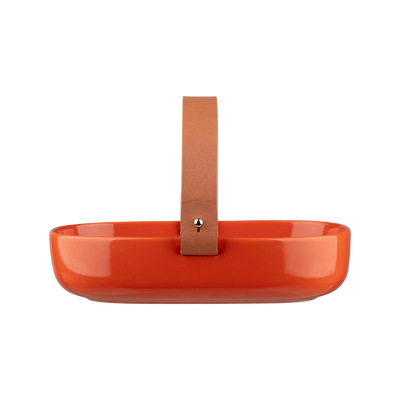Marimekko Koppa Serving Dish, terra/orange