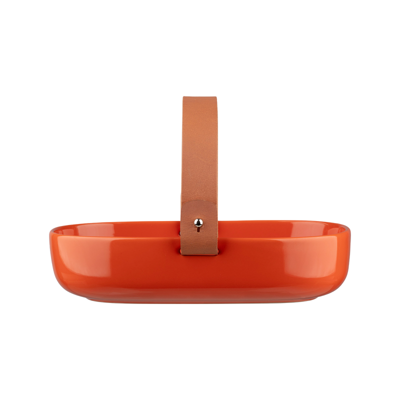 Marimekko Koppa Serving Dish, terra/orange