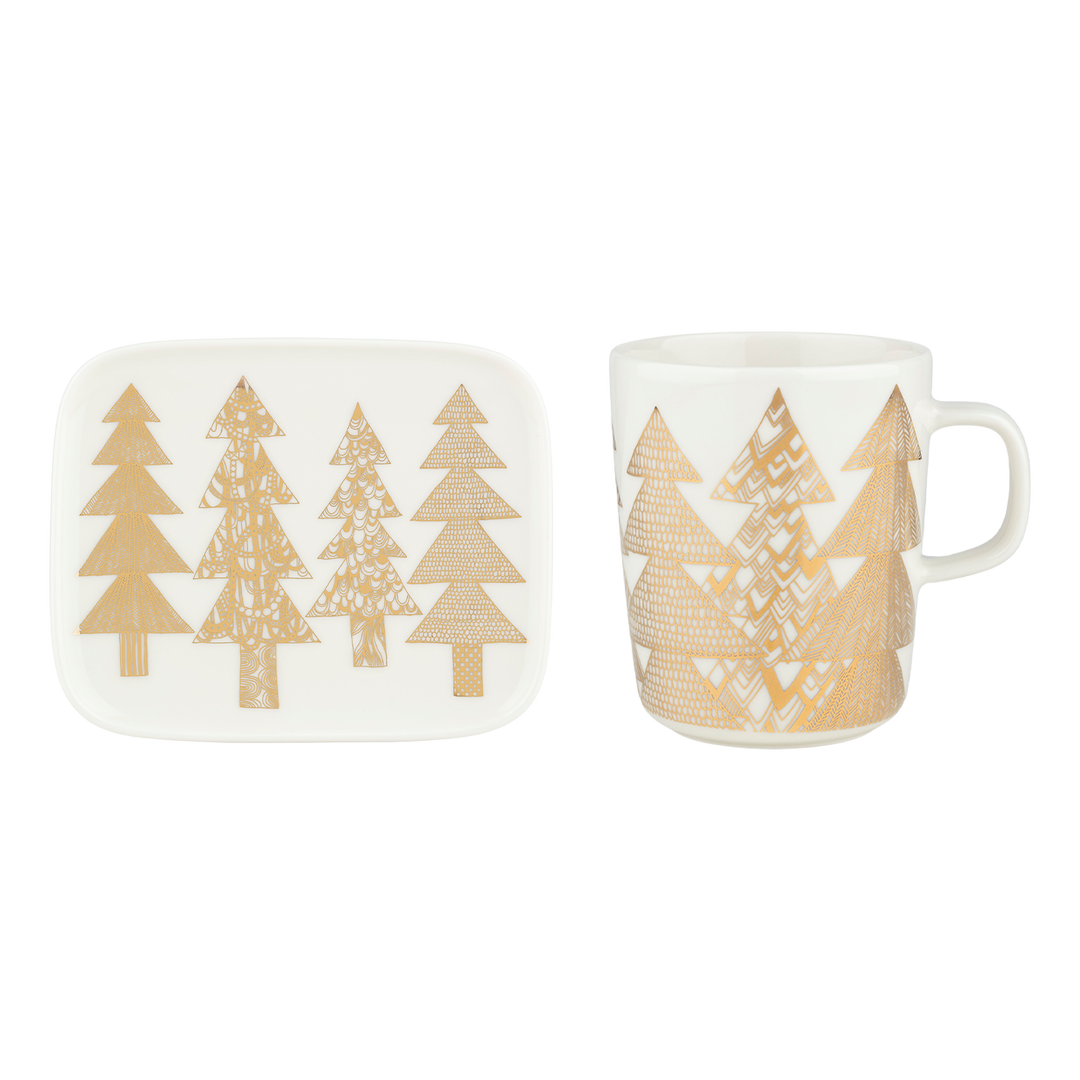 marimekko KUUSIKOSSA マグカップ プレート marimekko｜【40%OFF】Kuusikossa マグカップ&プレートセット コップ