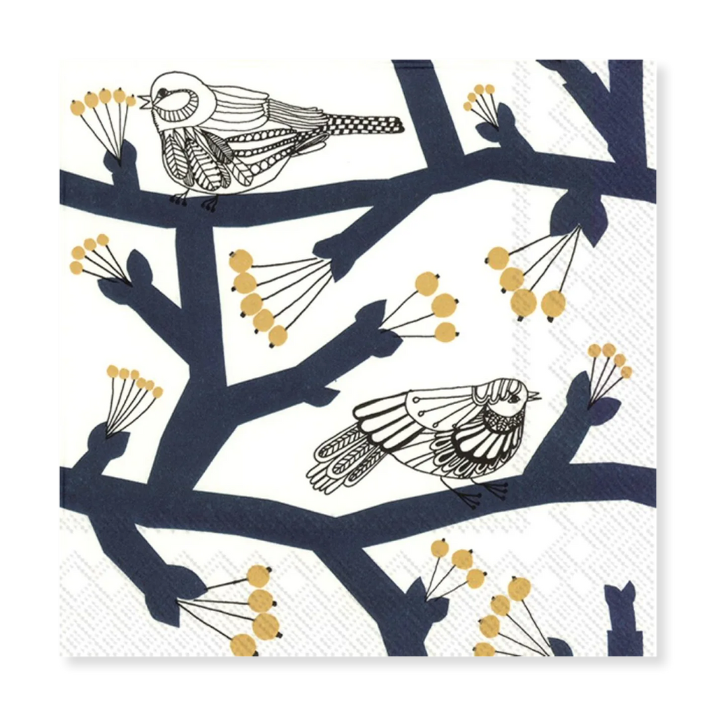 Marimekko Pakkanen Dark Blue Lunch Napkins
