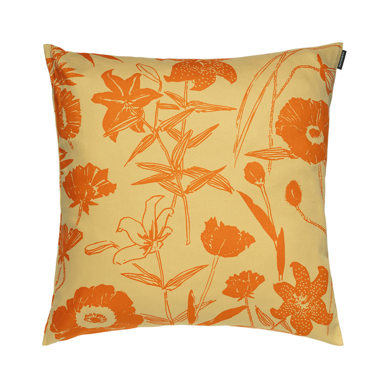Marimekko Perenna Cushion Cover, caramel/orange