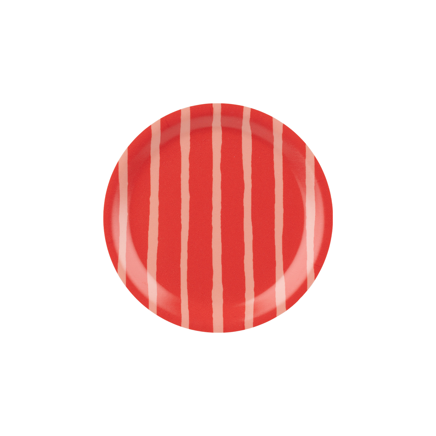 Marimekko Piccolo Coaster, salmon/orange/red – Touch of Finland