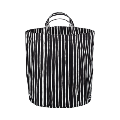 Marimekko Piccolo Medium Storage Basket, black/white