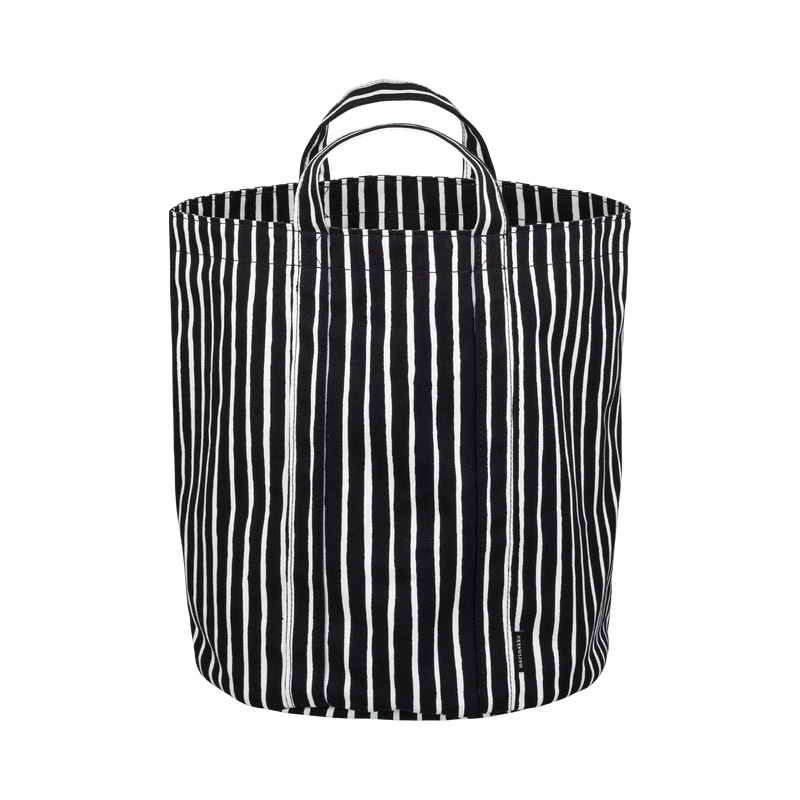 Marimekko Piccolo Medium Storage Basket, black/white