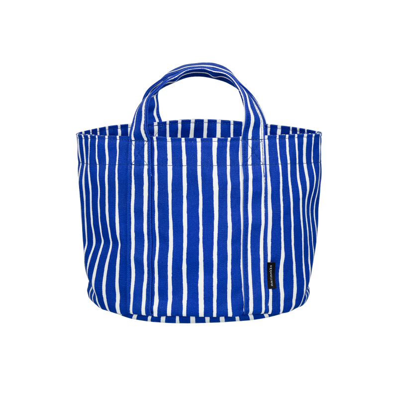 Marimekko Piccolo Small Storage Basket blue white