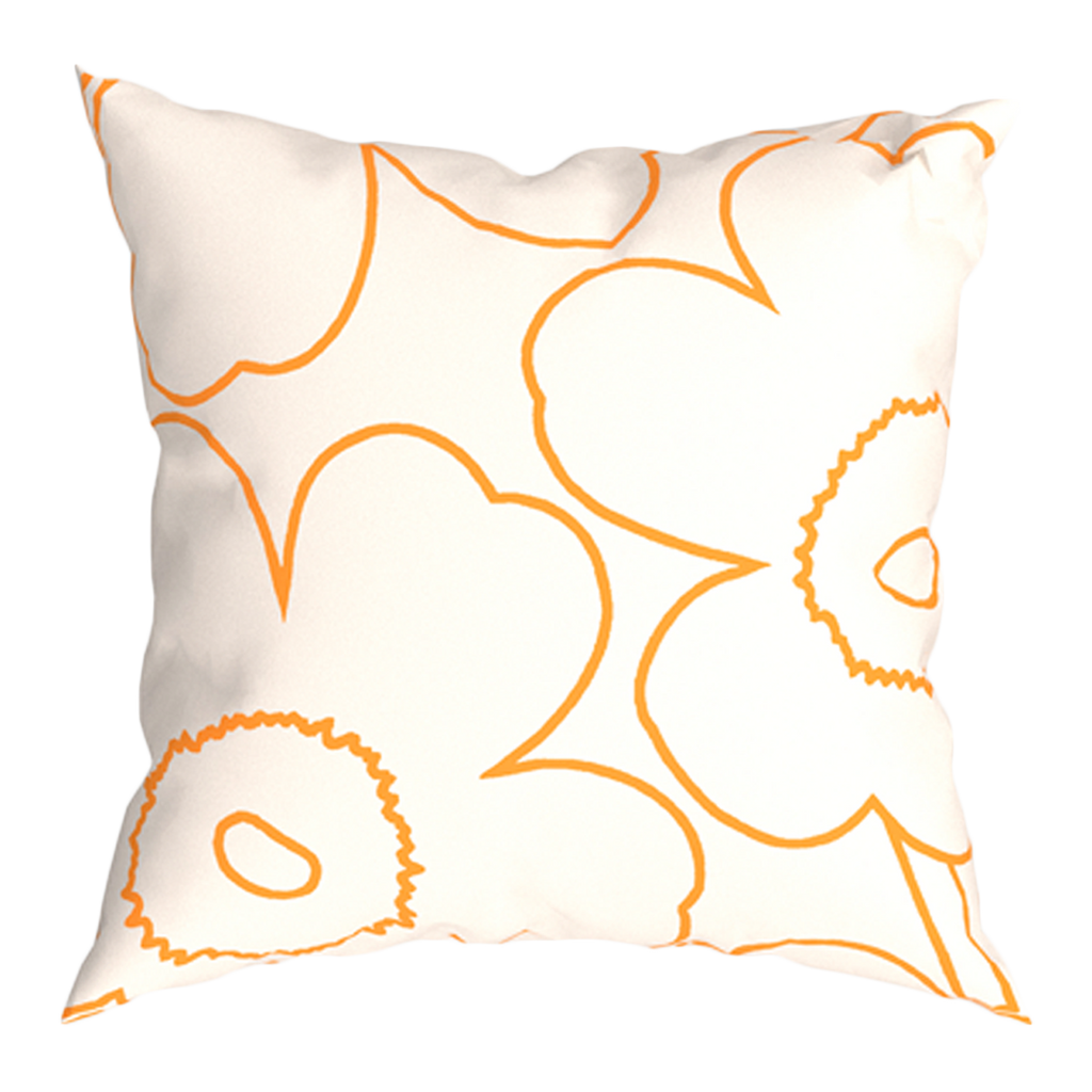 Marimekko Piirto Unikko Cushion Cover, off-white/peach – Touch of