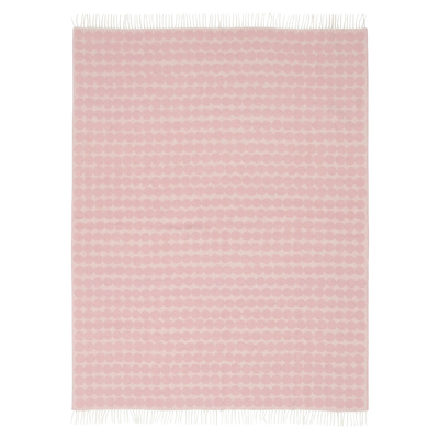Marimekko Rasymatto Blanket, lt.pink/off-white