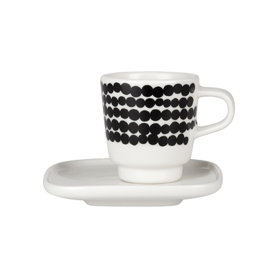 Marimekko Räsymatto Espresso Cup & Plate