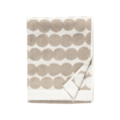 Marimekko Räsymatto Hand Towel, beige/white