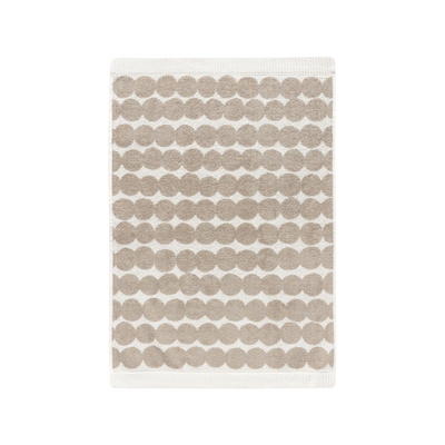 Marimekko Räsymatto Hand Towel, beige/white
