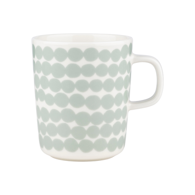 Marimekko Rasymatto Mug, sage/off-white