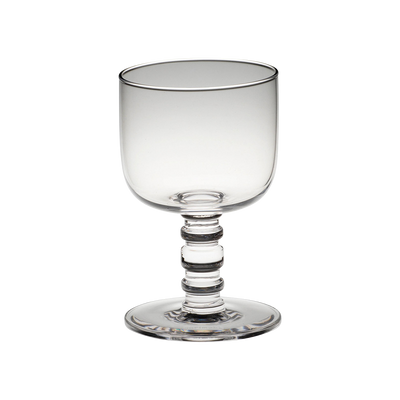 Marimekko Sukat Makkaralla Clear Glass Goblet
