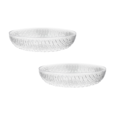 Marimekko Syksy Clear Glass Bowls (Set of 2)