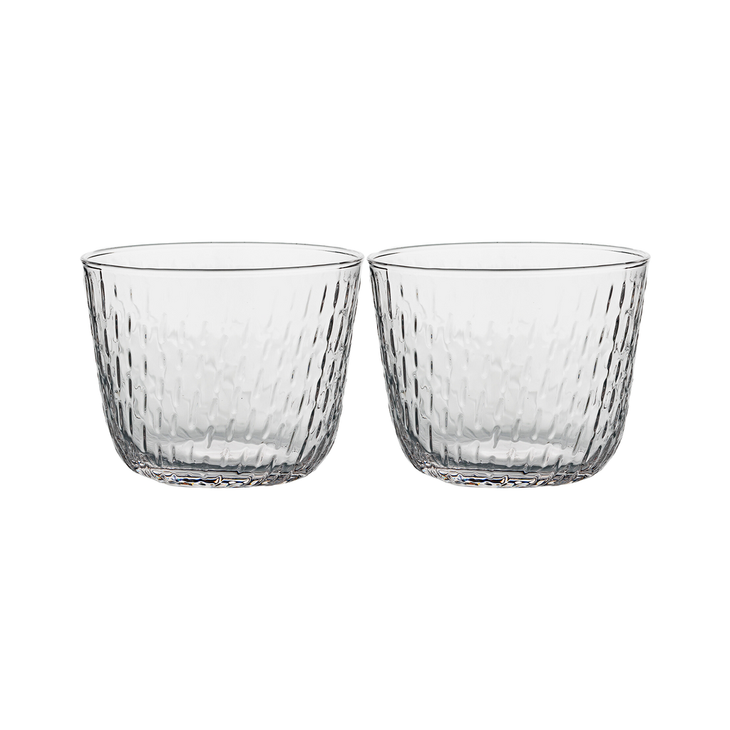 Marimekko Syksy Clear Glass Tumblers - Thumbnail 2