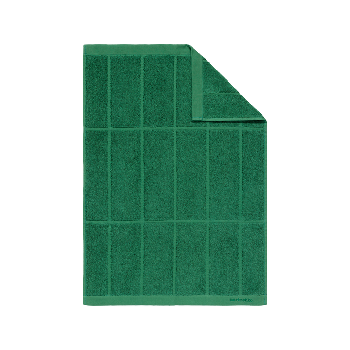 839【特大サイズ43cm x 33cm】廃盤marimekkoトレイ②ウニッコ Marimekko Tiiliskivi Hand Towel, green – Touch of Finland