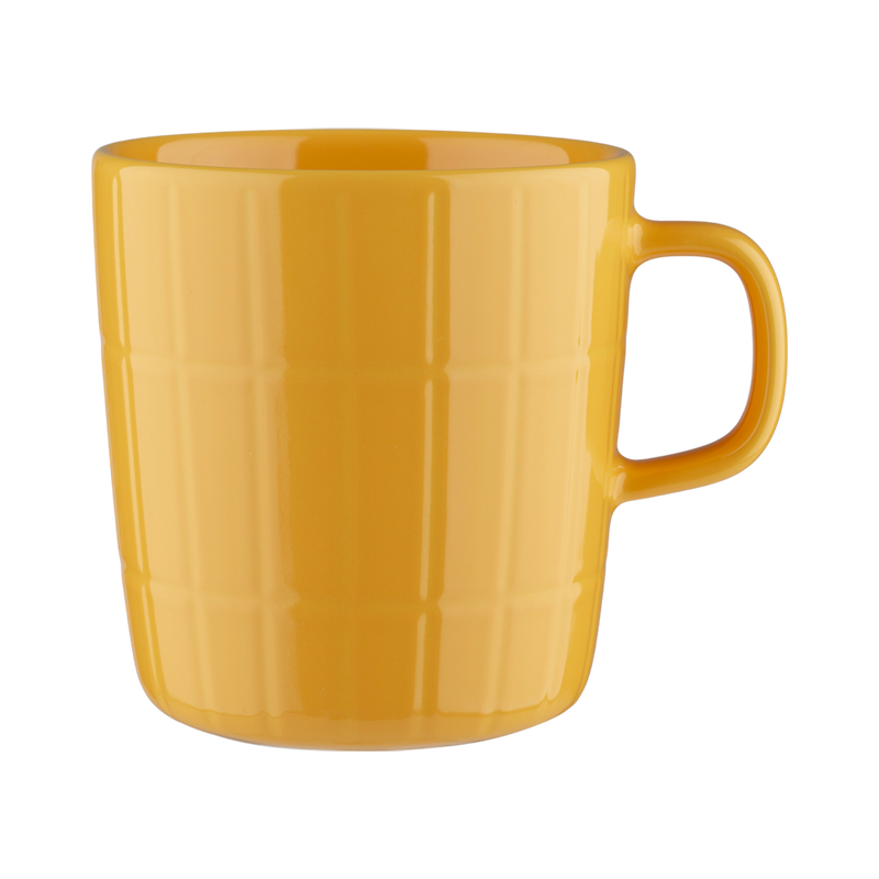 Marimekko Tiiliskivi Large Mug, saffron yellow