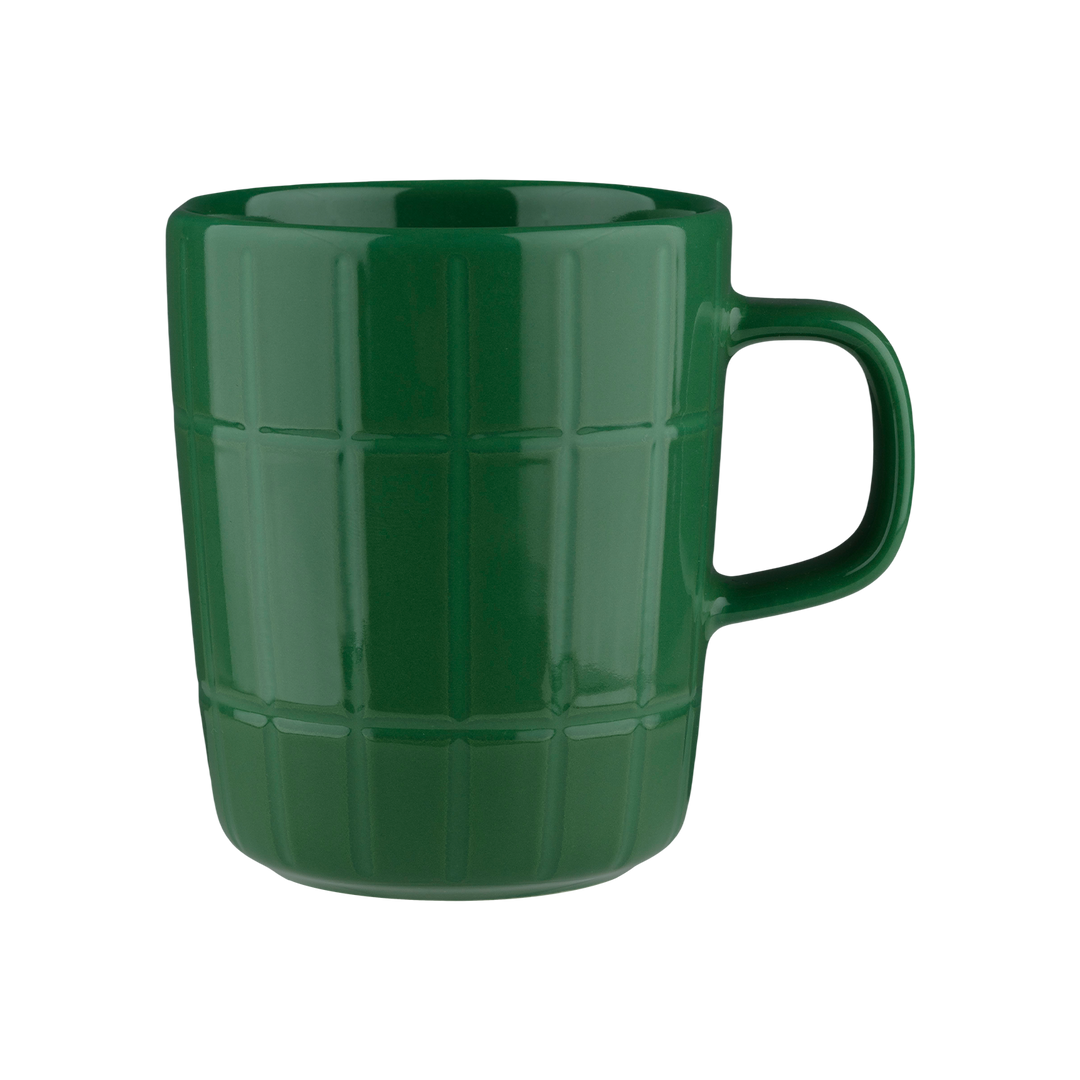 Marimekko Tiiliskivi Mug, dark green – Touch of Finland