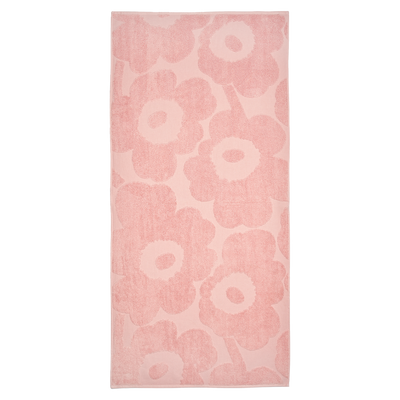 Marimekko Unikko Bath Towel pink powder