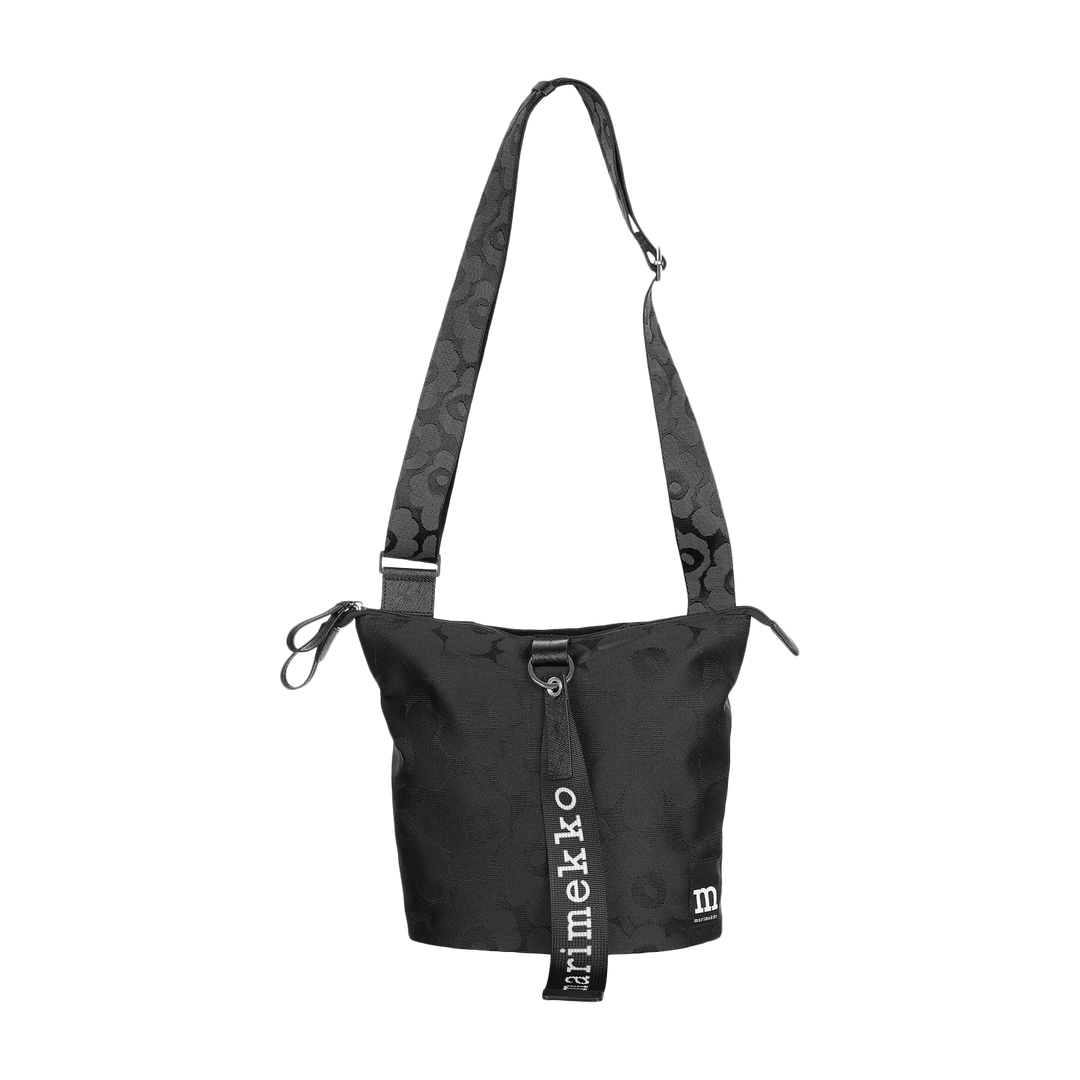 マリメッコ Carry All Unikko ジャガード 黒 Marimekko Unikko Carry All Shoulder Bag, black – Touch of Finland