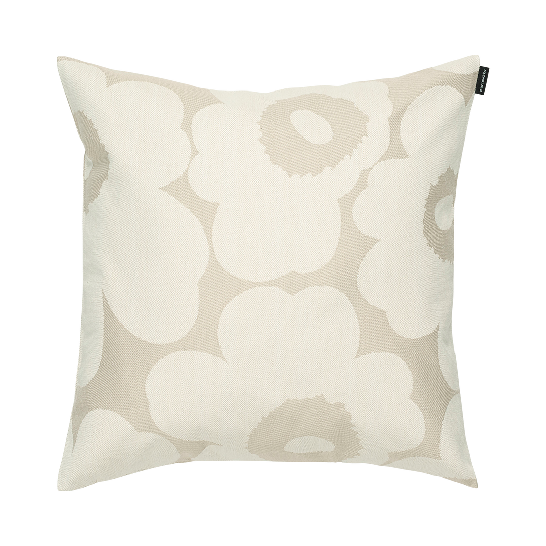 Marimekko Unikko Cushion Cover, off-white/white – Touch of Finland