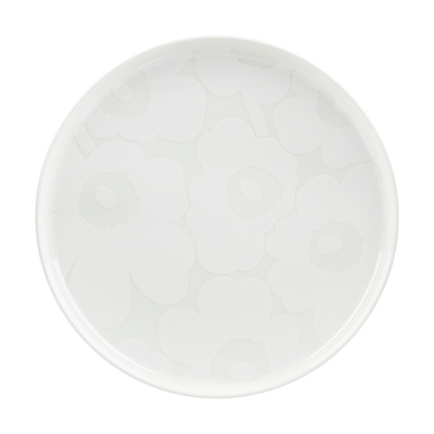 Marimekko Unikko Dinner Plate off white white