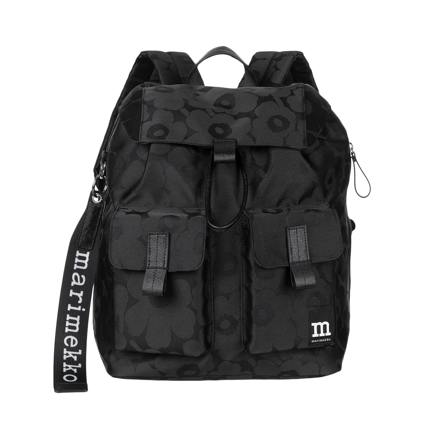 Marimekko Unikko Everything Large Backpack, black – Touch of Finland