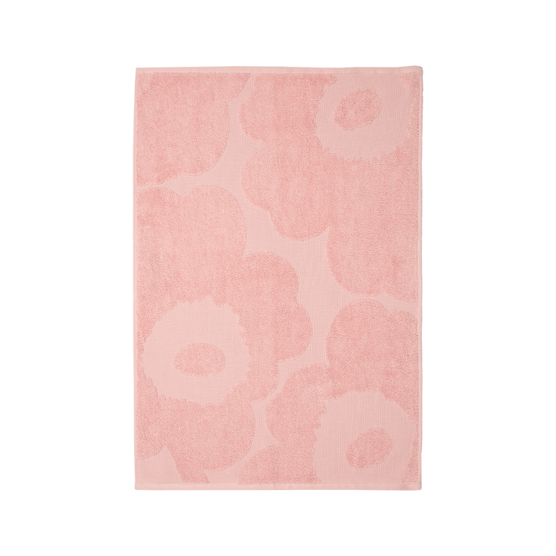 Marimekko Unikko Hand Towel, pink/powder