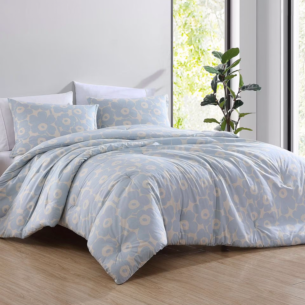 マリメッコ　Duvet cover & Pillow case Amazon.com: MARIMEKKO - King Duvet Cover Set, Cotton Bedding