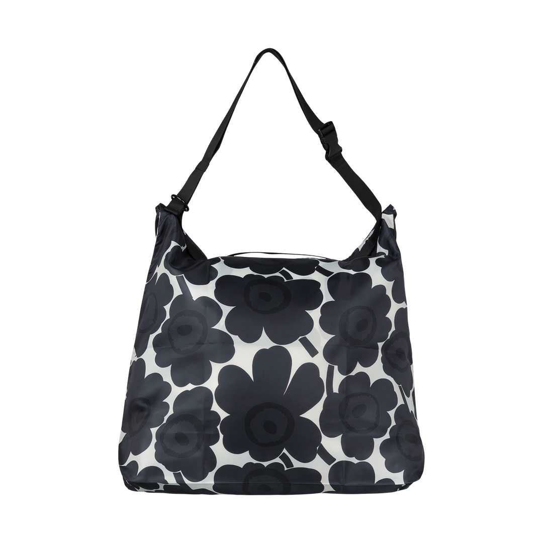Marimekko Unikko Neat Large Crossbody Shoulder Bag, dk.grey/off