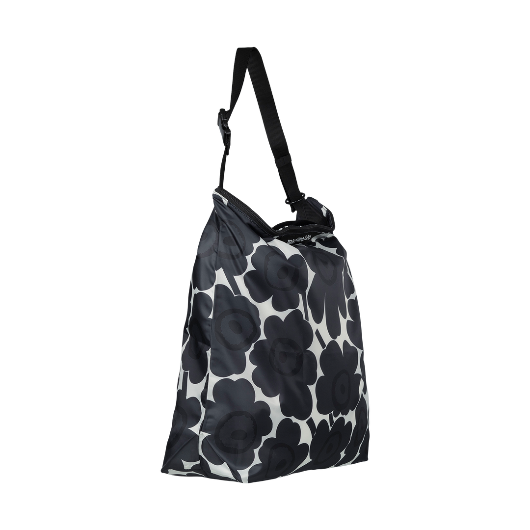 Marimekko Unikko Neat Large Crossbody Shoulder Bag, dk.grey/off