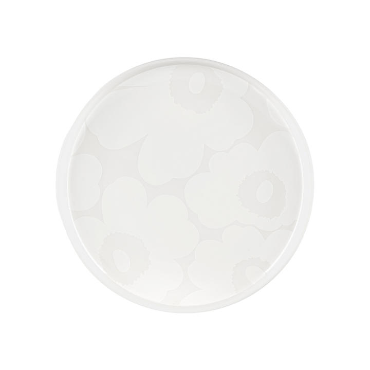 新品】marimekko UNIKKO60 Plate 20cm White Marimekko Unikko Salad