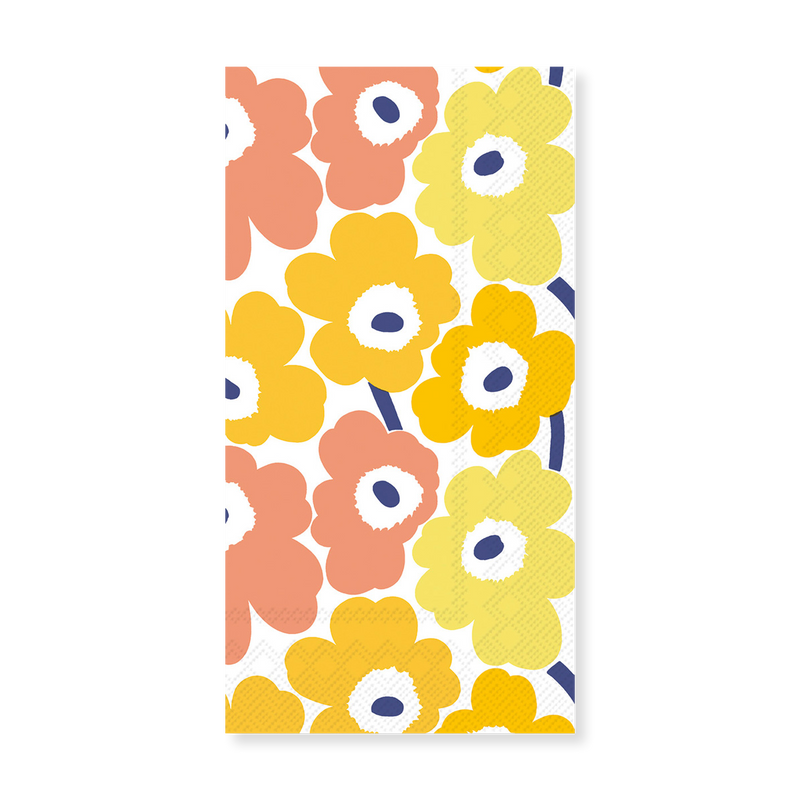 Marimekko Unikko Shades of Yellow Buffet Napkins (16 pack)