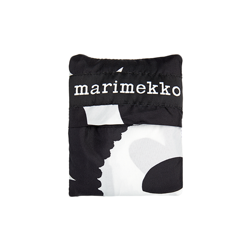 Marimekko Unikko Smartbag, white/black folded