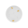 Marimekko Unikko Snack Plate  gold white