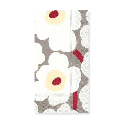 Marimekko Unikko White/Red/Yellow Buffet Napkins (16 pack)