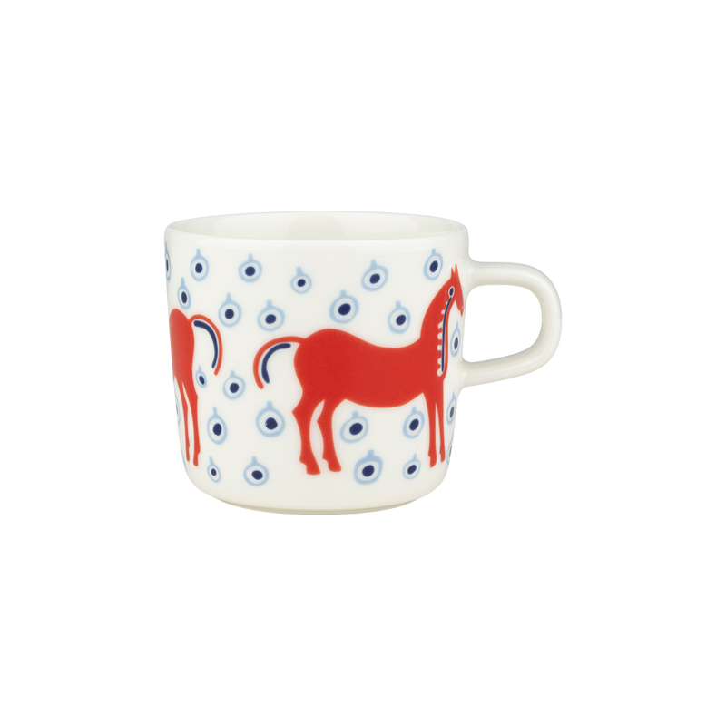 Marimekko Musta Tamma Coffee Cup – Touch of Finland