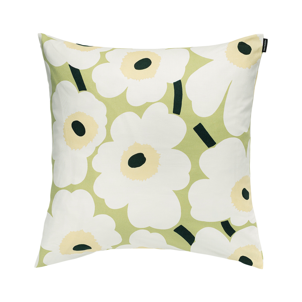Marimekko Pieni Unikko Cushion Cover, pear/off-white/melon – Touch